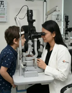 dr charu chaudhary - children eye specialist in lucknow